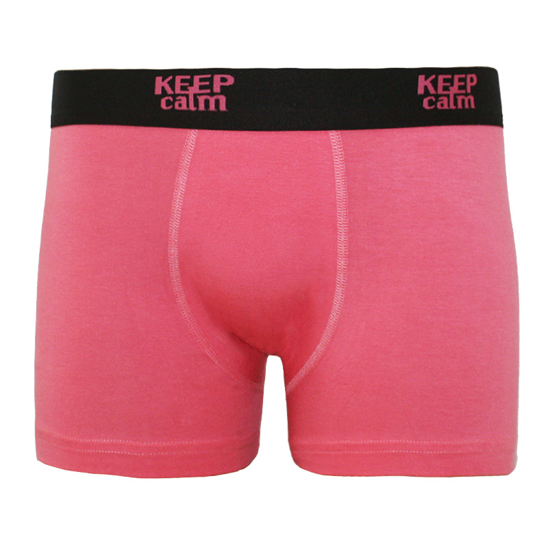 Bokserica KEEP Calm - të pembe