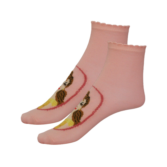Çorapa për fëmijë – të pembe me barbi