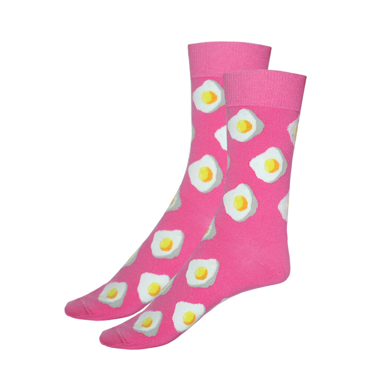 Çorapa Unisex – të pembe me ve