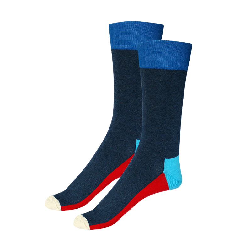Happy Socks çorapa unisex – të zeza me kuq e bardhë