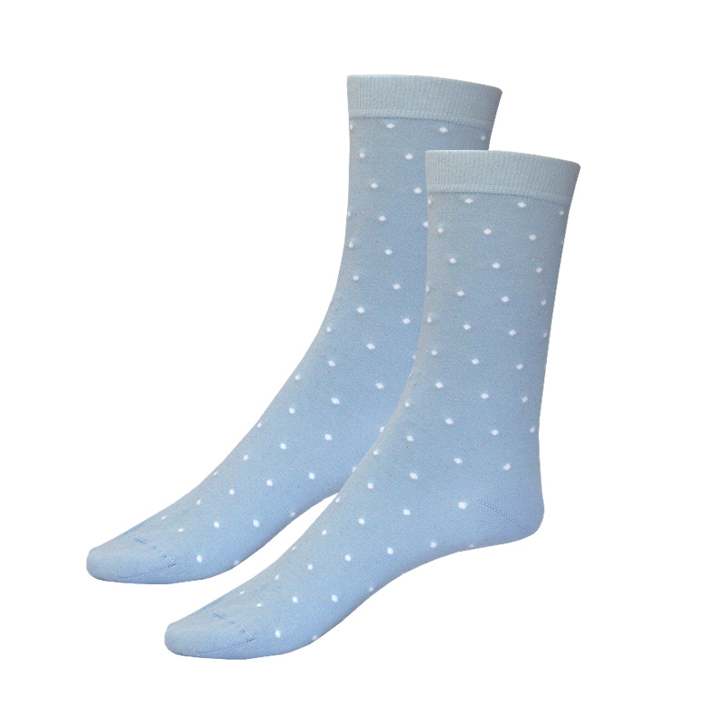 Happy Socks çorapa unisex – të kaltërta me pika