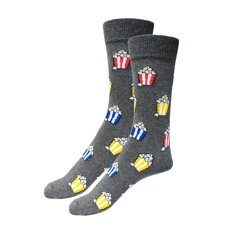 Çorapa unisex – të hinta me popcorn