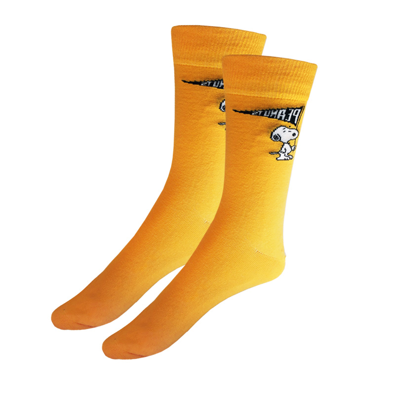 Çorapa unisex – të verdha me snoopy