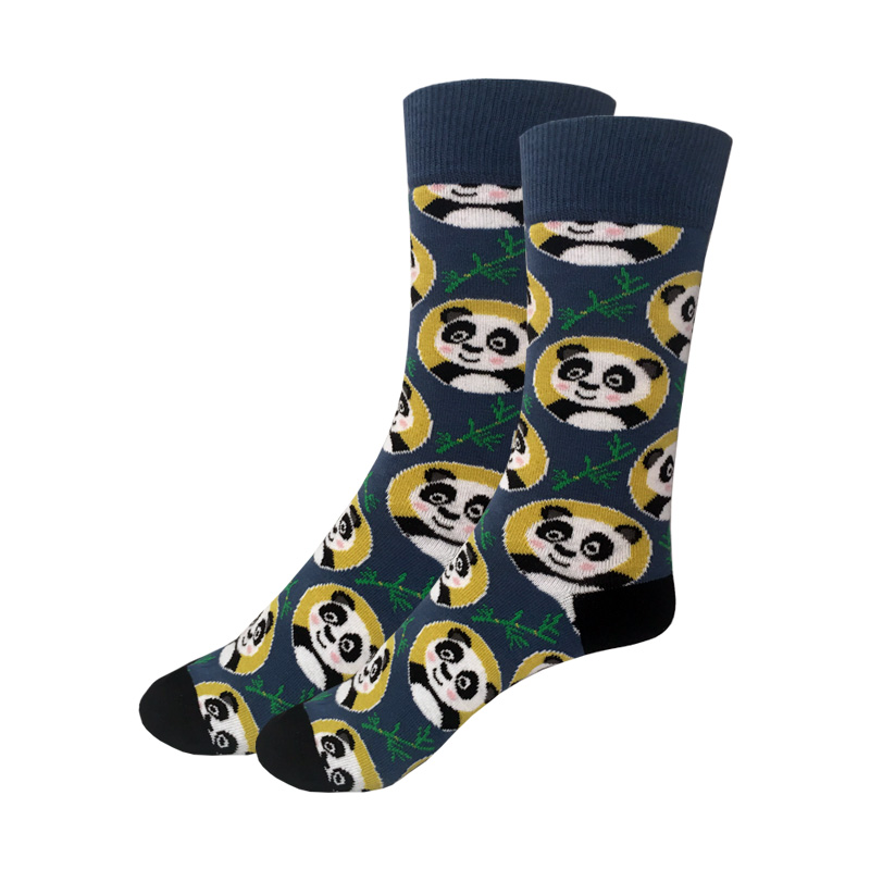 Çorapa unisex – të vjollca mbylltë me panda