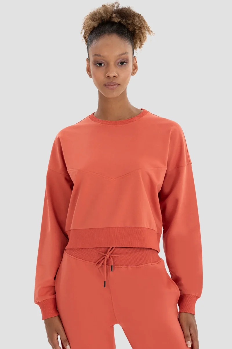Ena Oversize Brick Sweatshirt