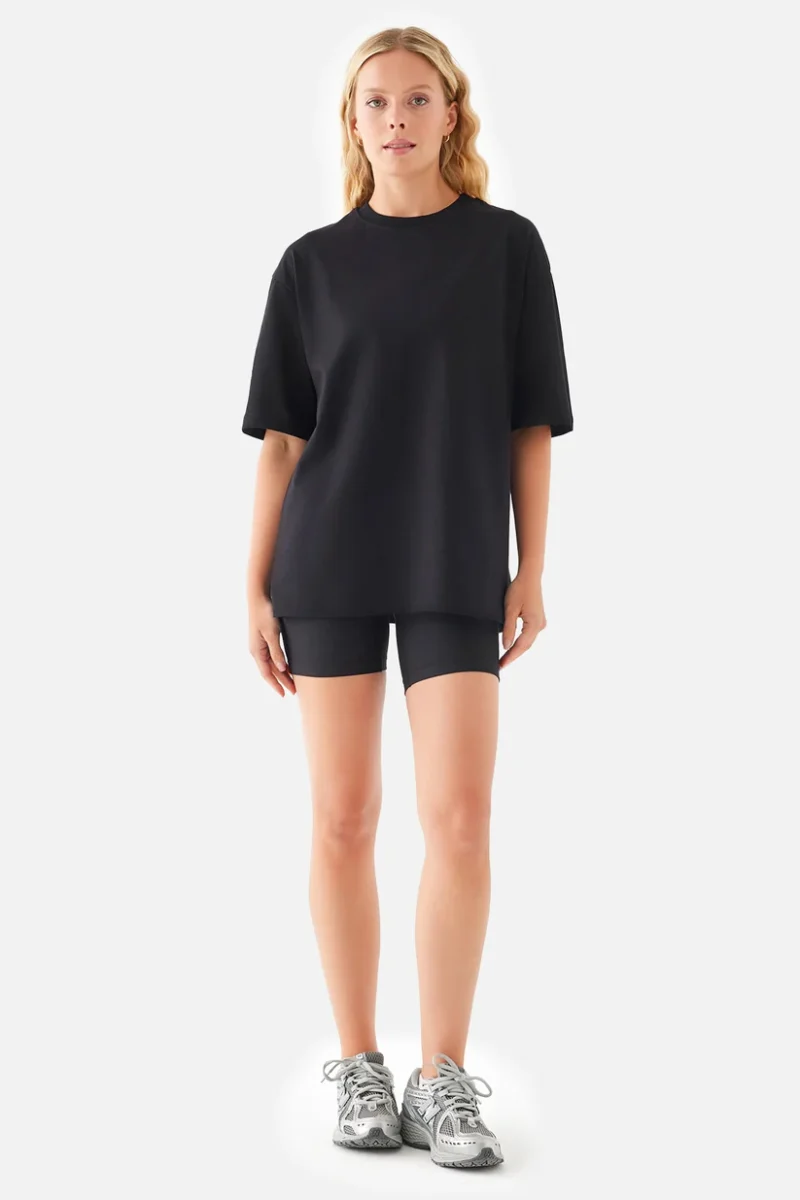 Serenity Oversize T-Shirt Black - Figura 5