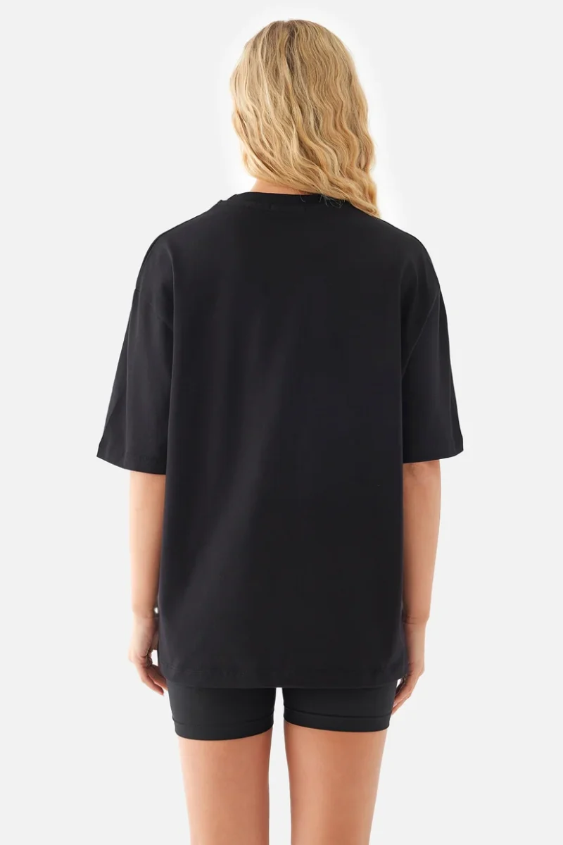 Serenity Oversize T-Shirt Black - Figura 3
