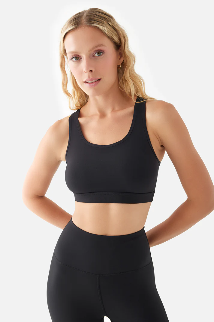 Ana Soft Medium Support Bra Black