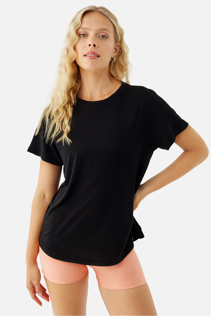 Sophia Light Weight T-Shirt Black