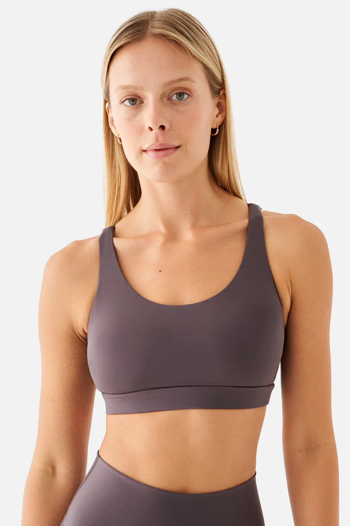 Stella Medium Support Sports Bra L.Purple