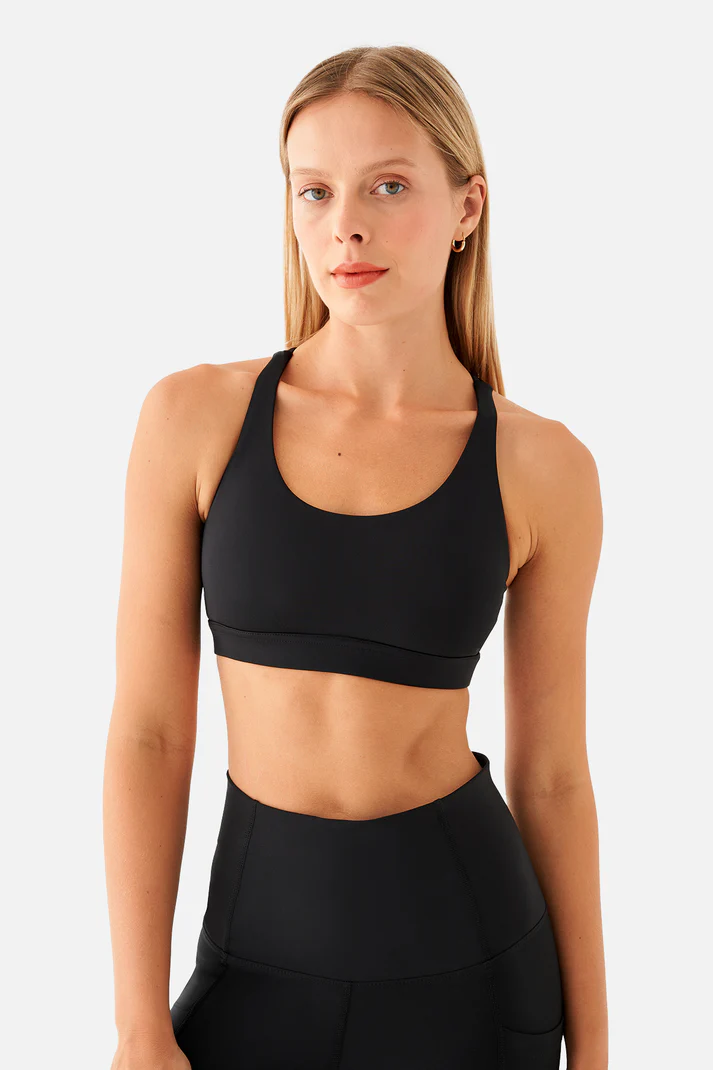 Stella Medium Support Sports Bra Black